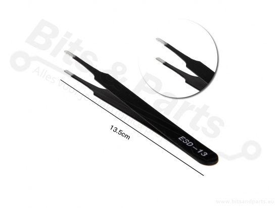 Tweezer set anti-static ESD safe 6-piece